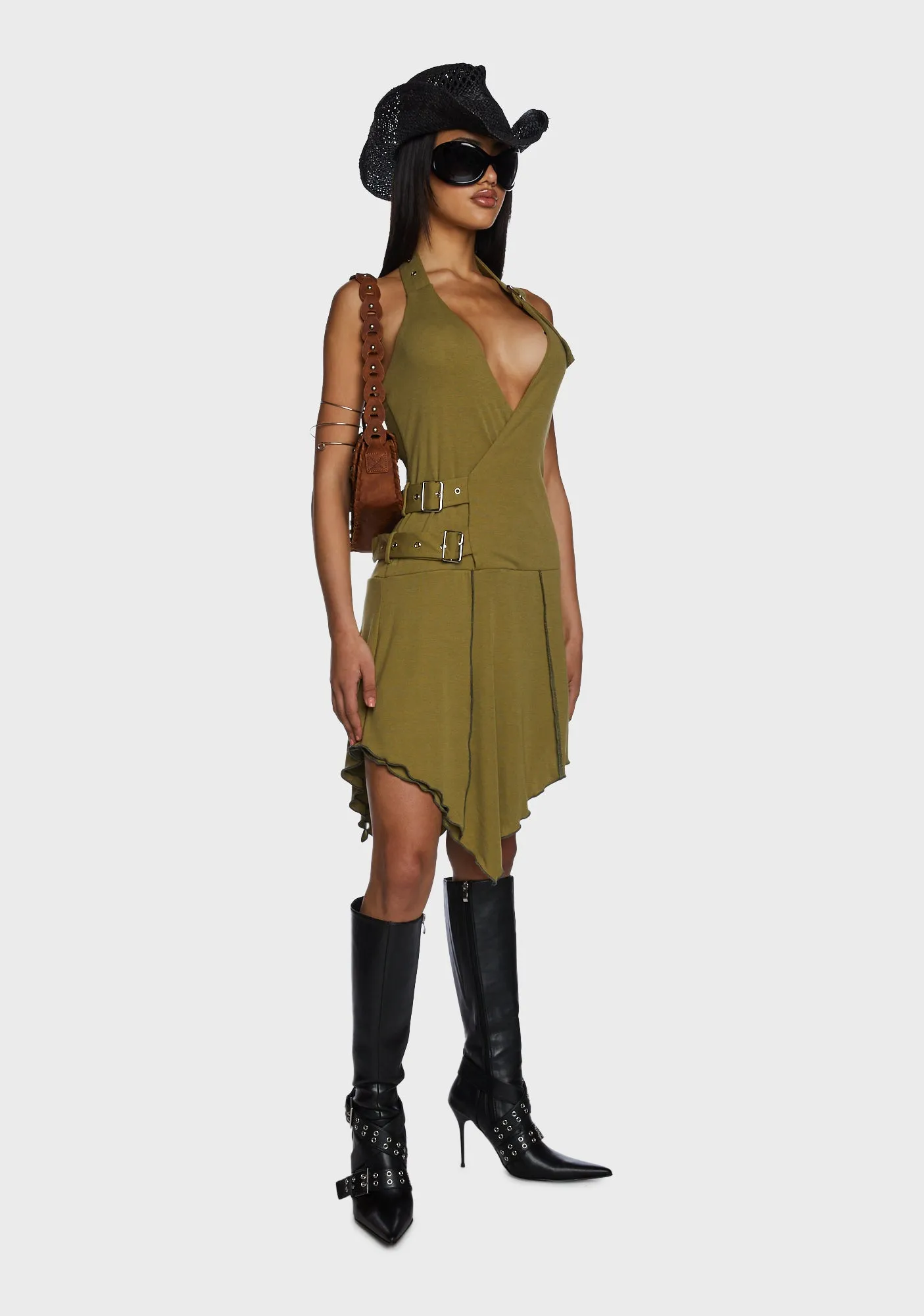 Stranded Halter Neck Dress sold by Dolls Kill product image thumbnail 5