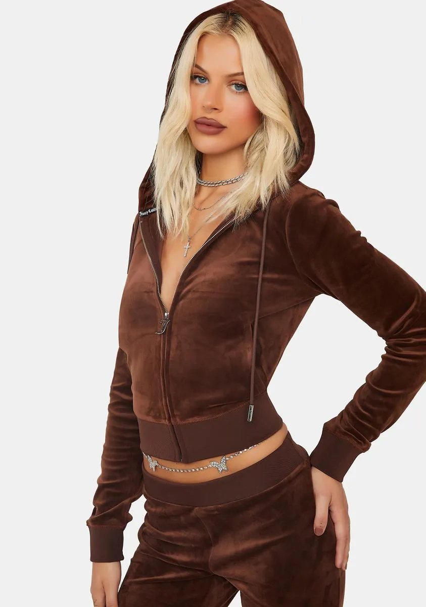 Brown Sugar OG Bling Hoodie sold by Dolls Kill product image thumbnail 2
