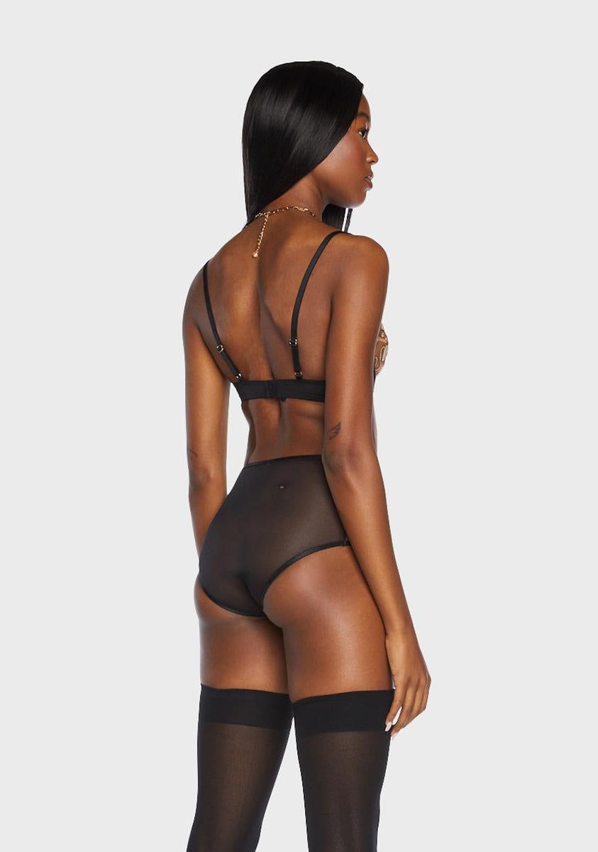 Anna Mystical Embroidered Bra sold by Dolls Kill product image thumbnail 4