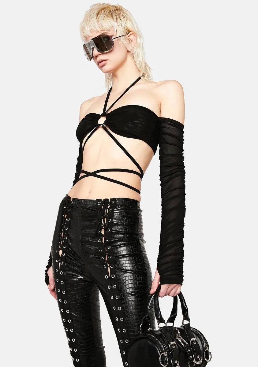 Lumi Crop Top sold by Dolls Kill product image thumbnail 2