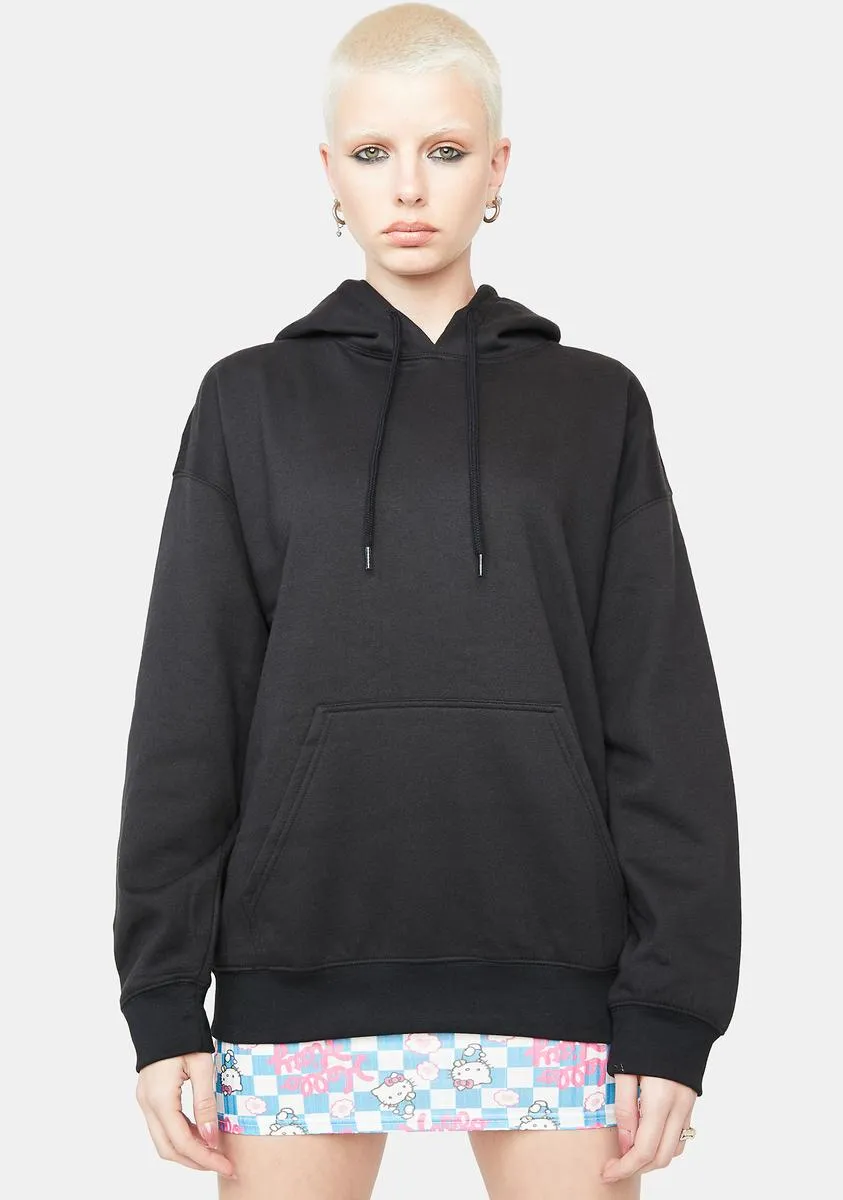 Hello Kitty Feeling Cute Back Print Hoodie sold by Dolls Kill product image thumbnail 2