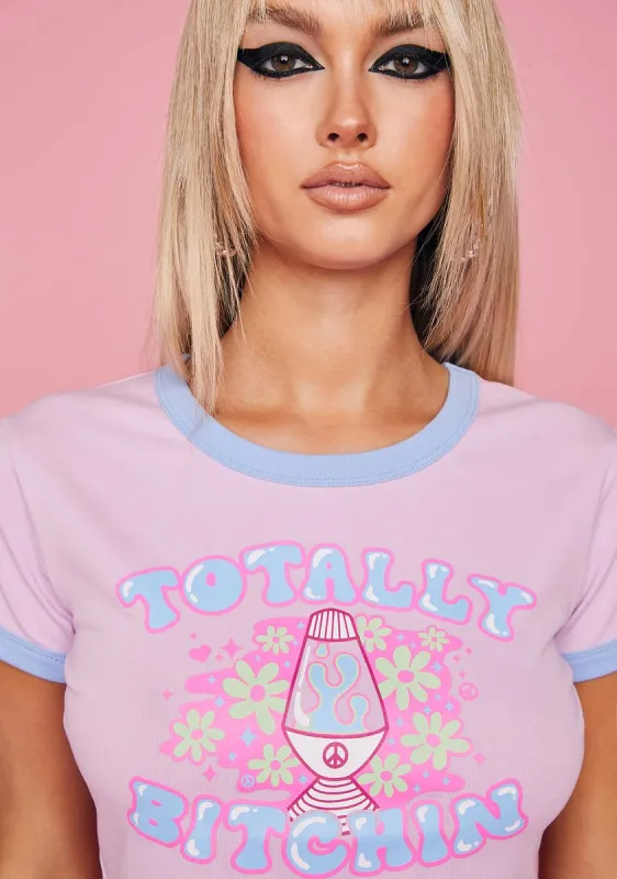 Psychedelic Scenes Ringer Tee sold by Dolls Kill