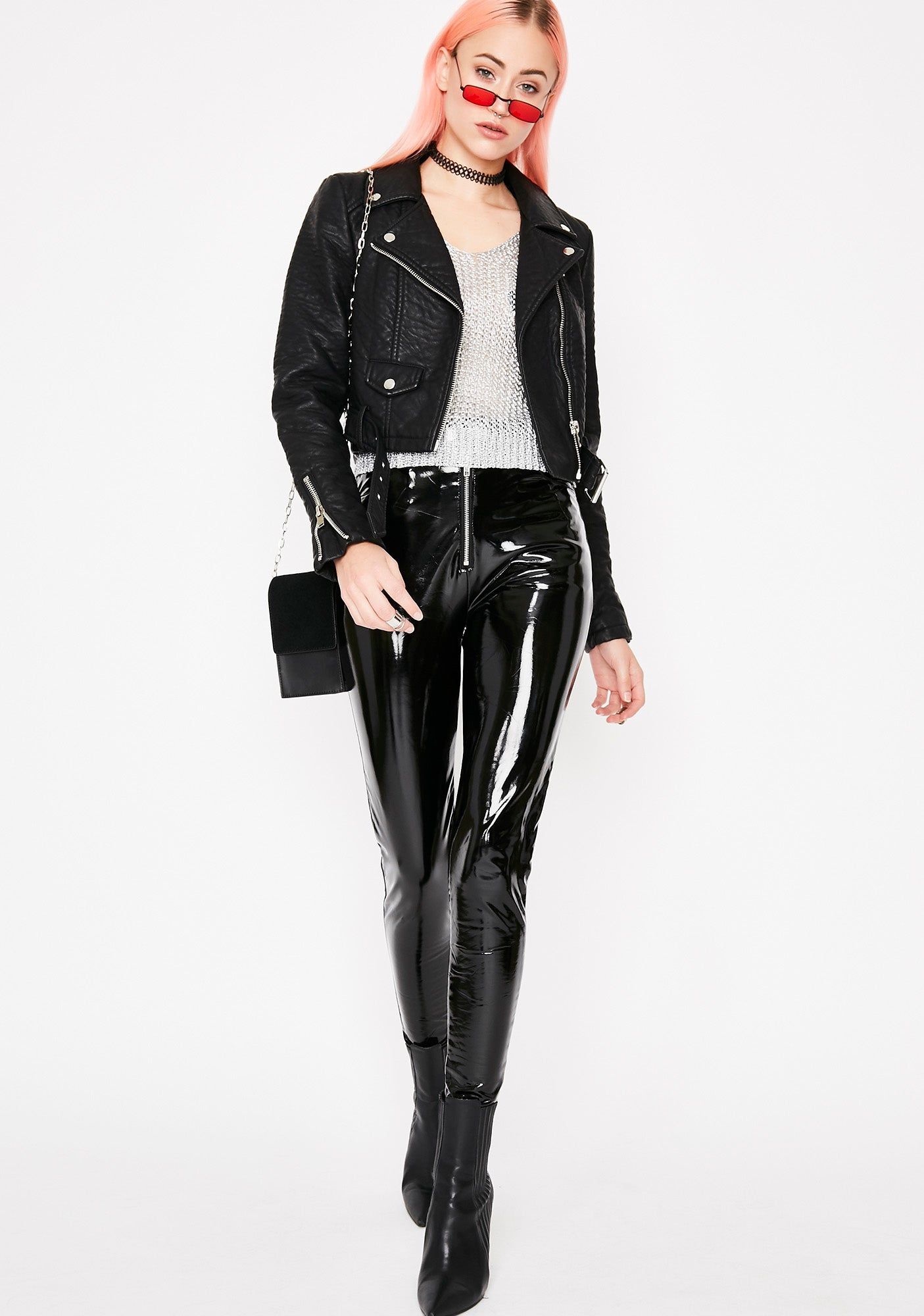 Drippin' In Riches Mesh Tank sold by Dolls Kill product image thumbnail 3