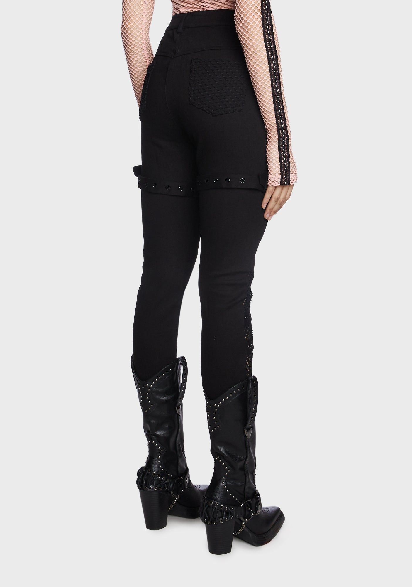 Punk Sexy Tight Pants sold by Dolls Kill product image thumbnail 4