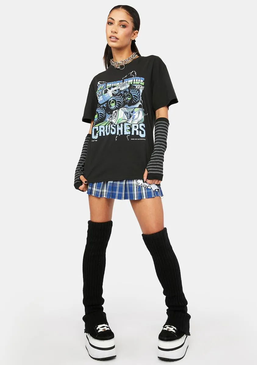 Crushers Washed Graphic Tee sold by Dolls Kill product image thumbnail 3