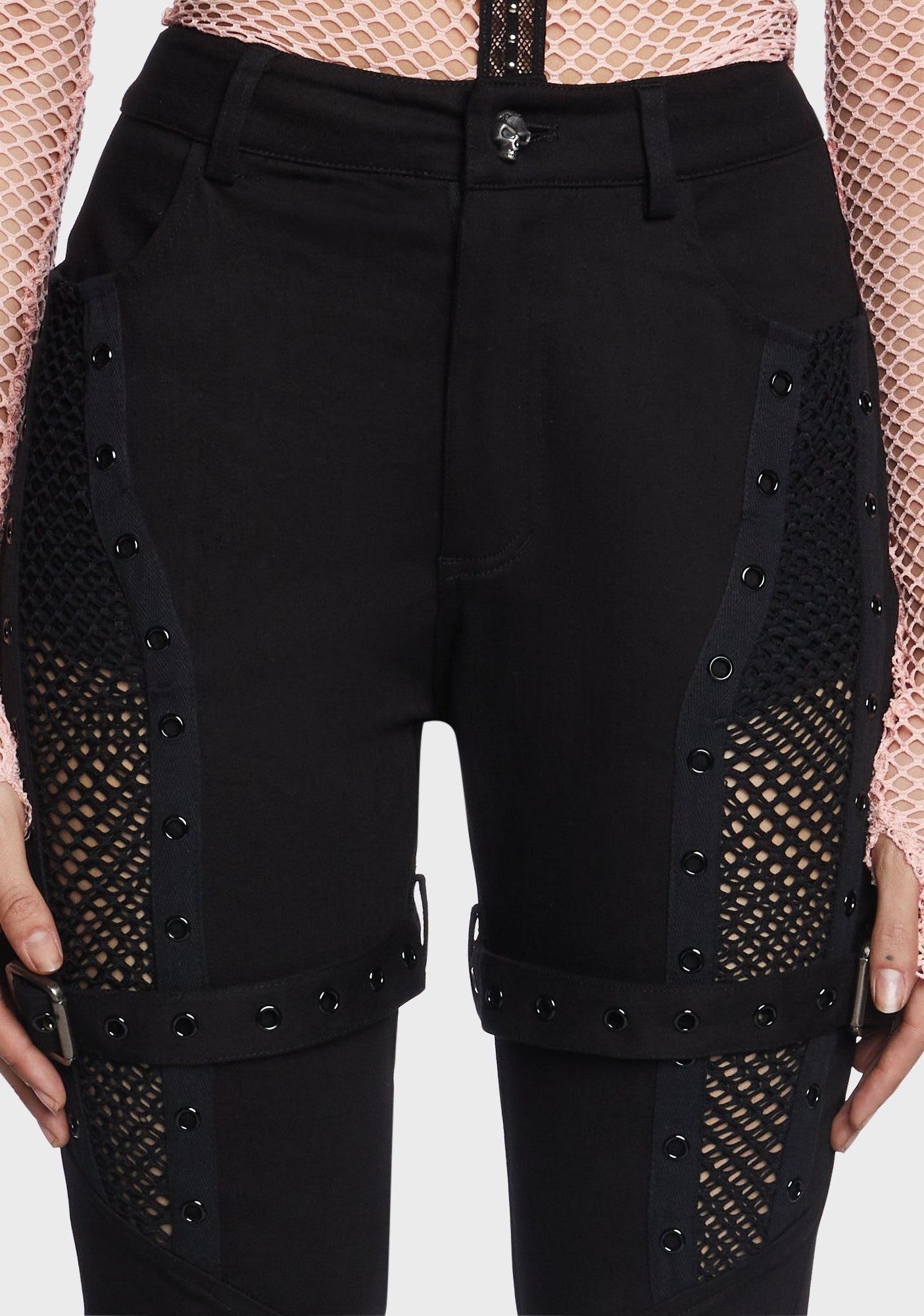 Punk Sexy Tight Pants sold by Dolls Kill product image thumbnail 2