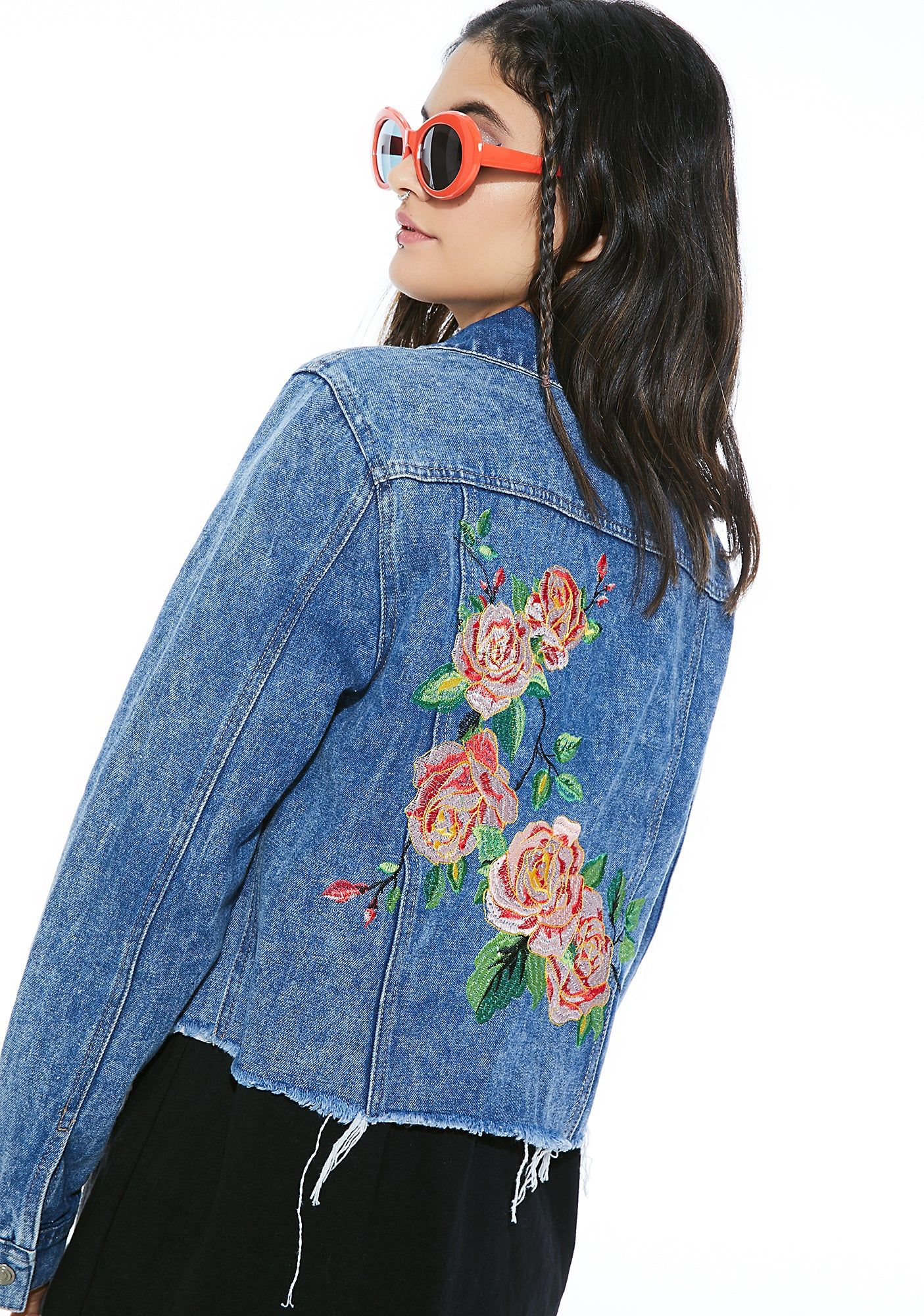 Sweet Sorrow Denim Jacket sold by Dolls Kill