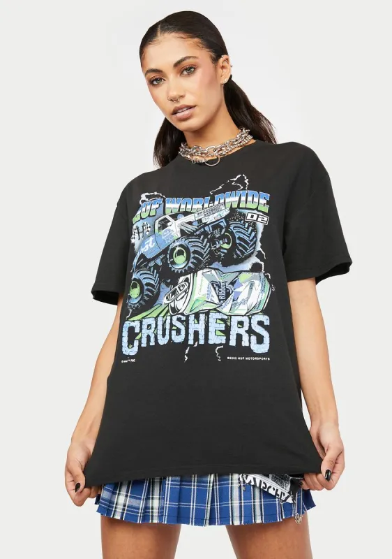 Crushers Washed Graphic Tee sold by Dolls Kill