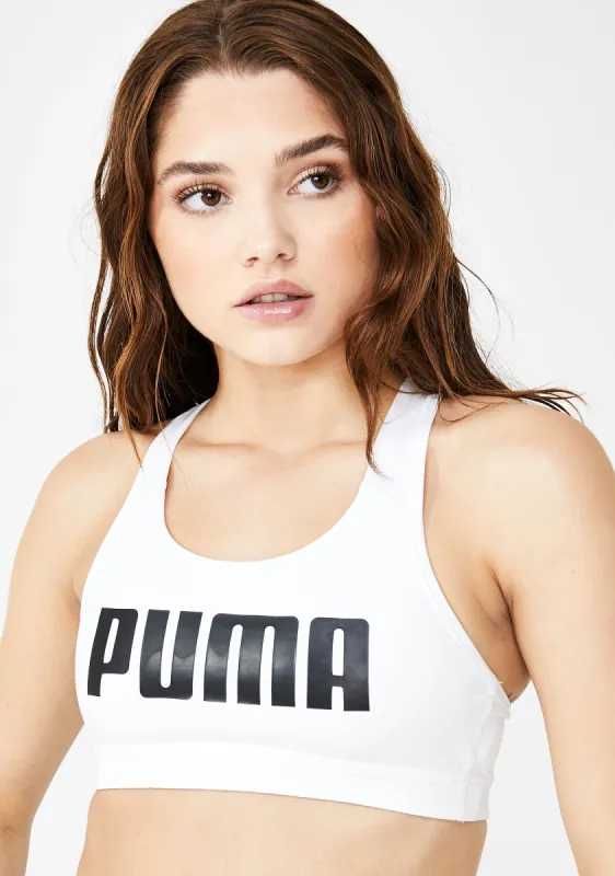 Puma White 4Keeps Bra sold by Dolls Kill
