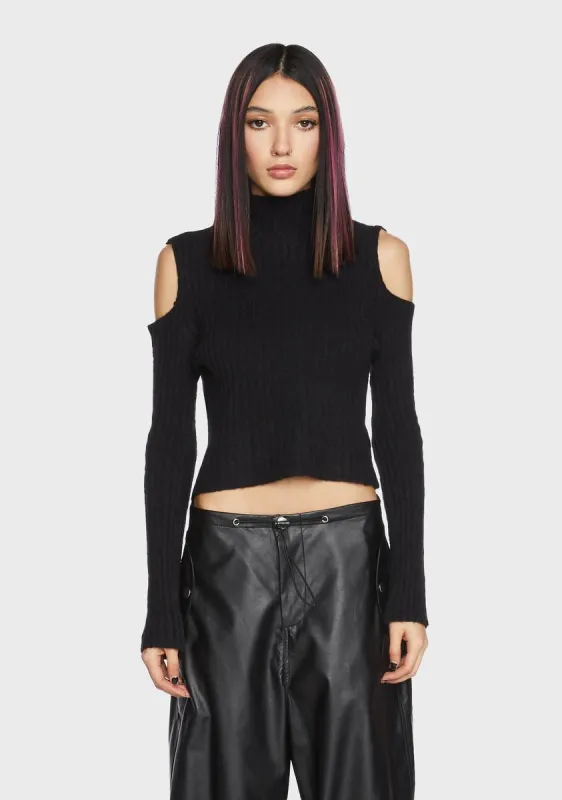 Play It Off Turtleneck Sweater sold by Dolls Kill