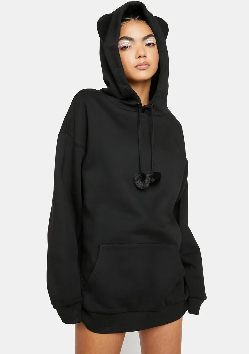 Wicked Arctic Animal Oversized Hoodie sold by Dolls Kill
