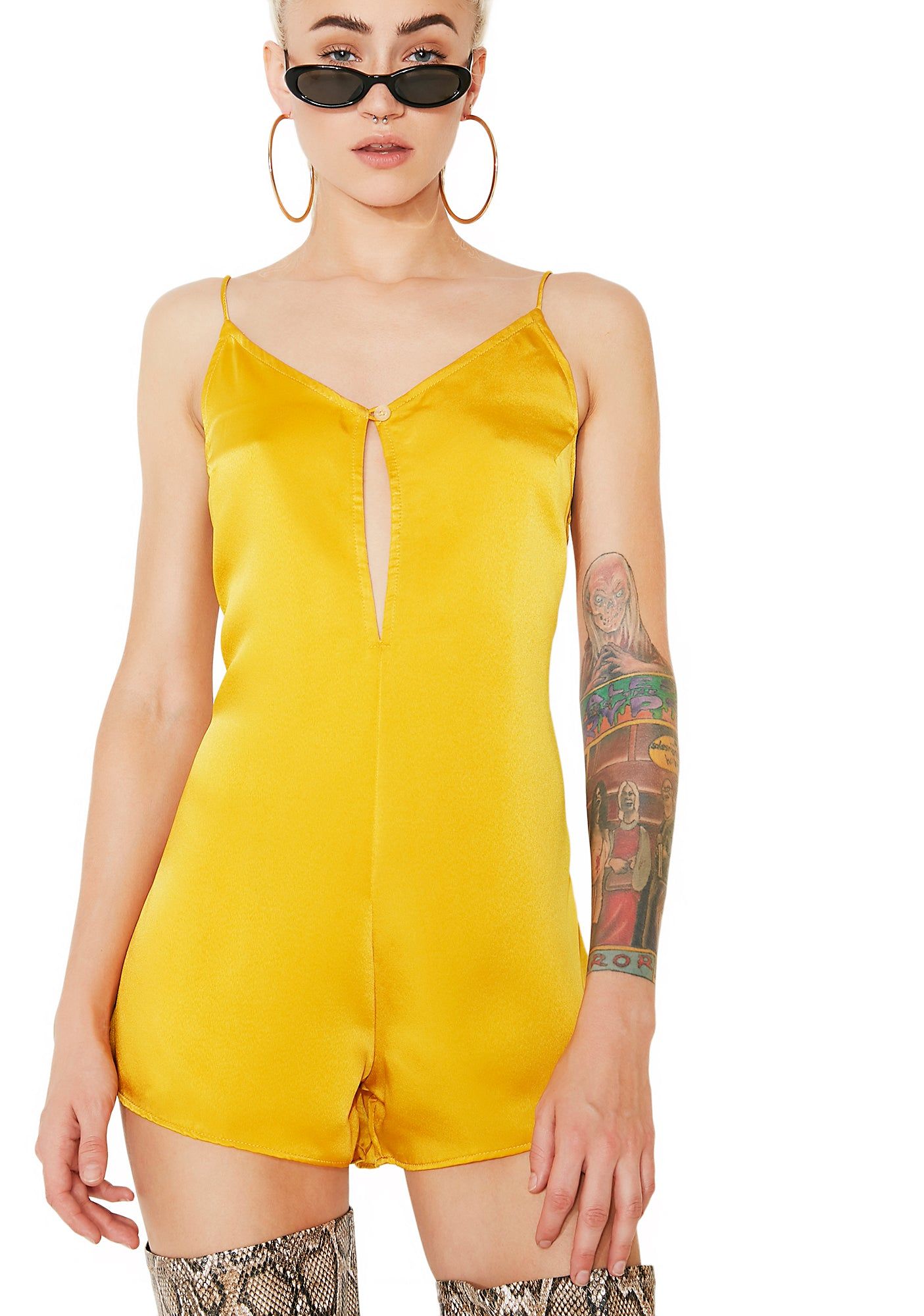 Inge Playsuit sold by Dolls Kill product image thumbnail 4