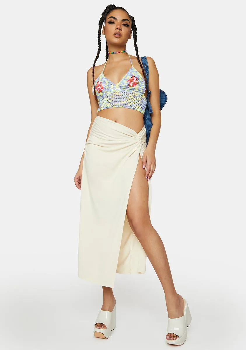 Private Cabana Midi Wrap Skirt sold by Dolls Kill product image thumbnail 2