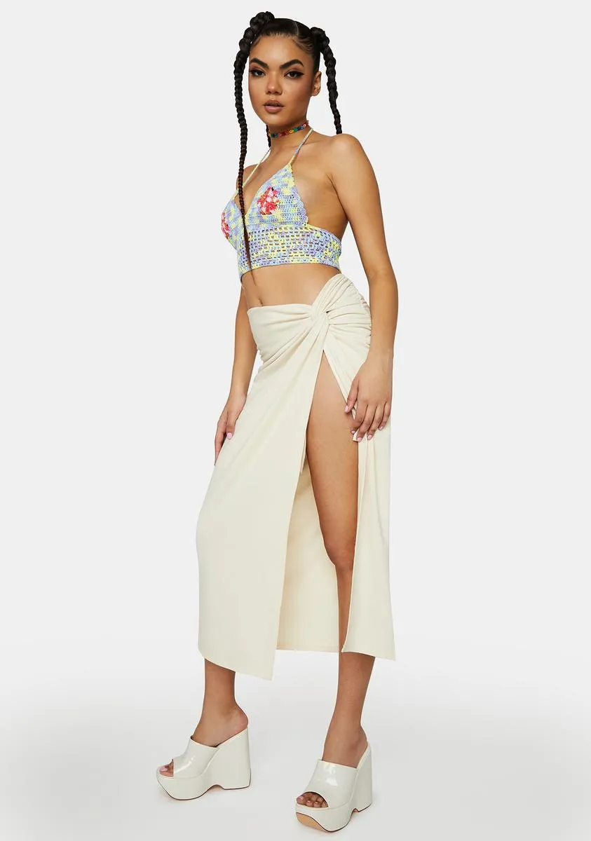 Private Cabana Midi Wrap Skirt sold by Dolls Kill product image thumbnail 3