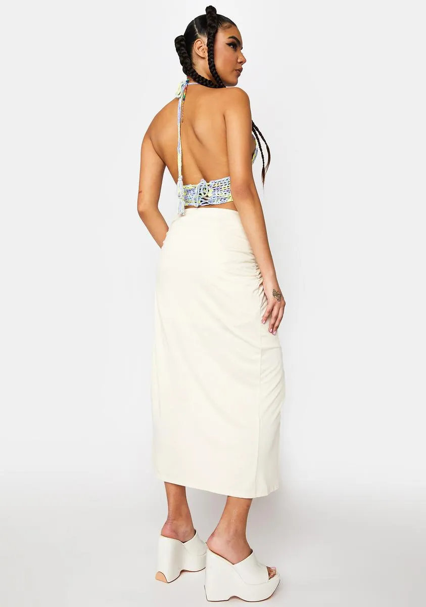 Private Cabana Midi Wrap Skirt sold by Dolls Kill product image thumbnail 4