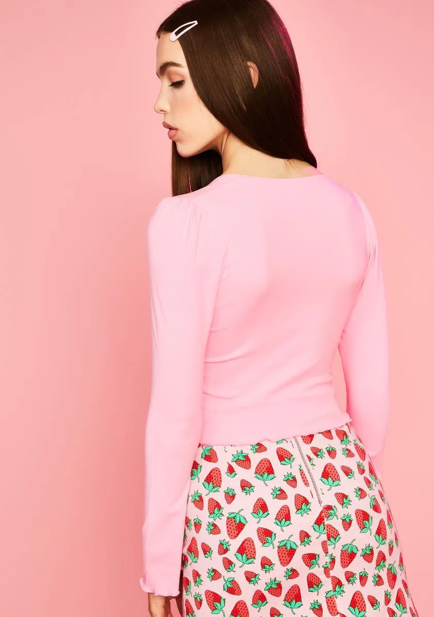 Take A Bite Long Sleeve Tee sold by Dolls Kill product image thumbnail 4