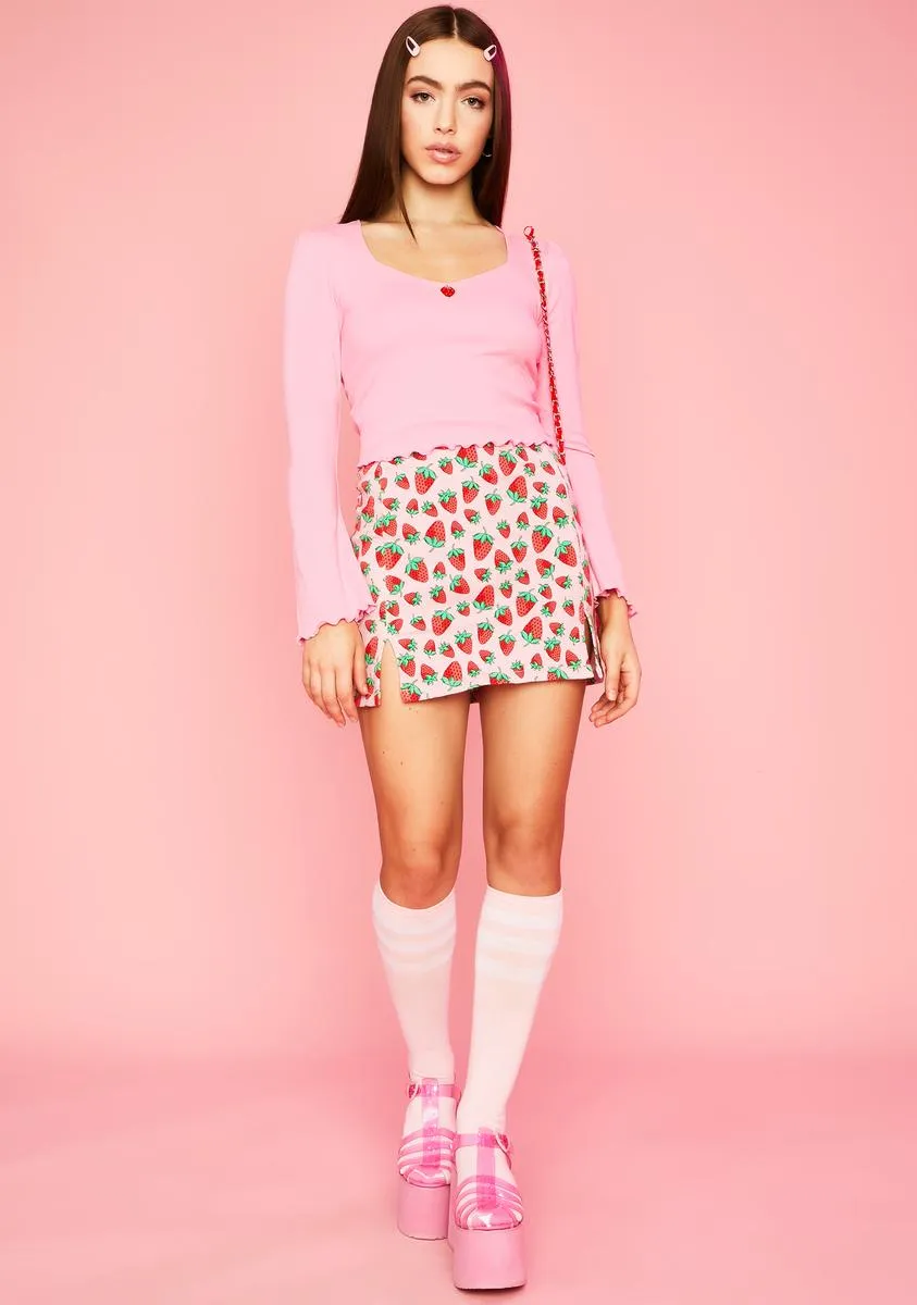 Take A Bite Long Sleeve Tee sold by Dolls Kill product image thumbnail 3