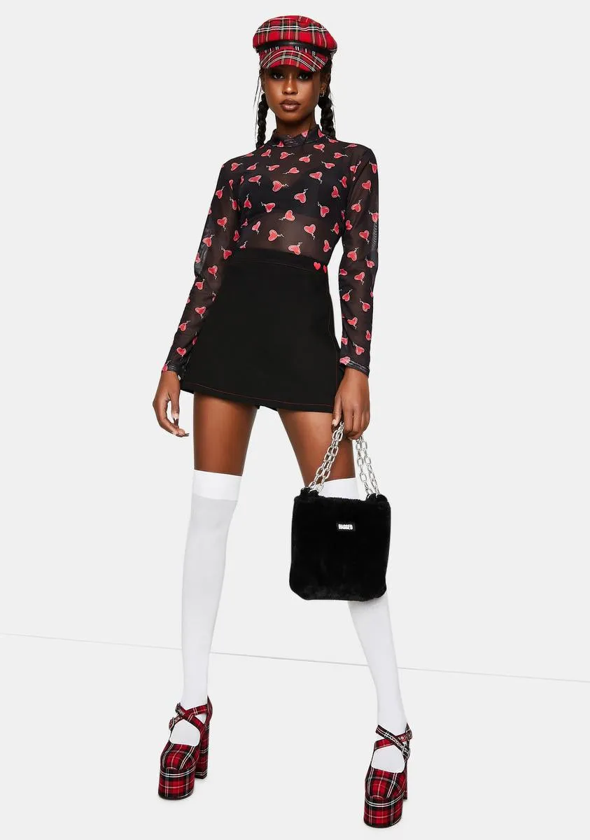 Pick Me Mesh Top sold by Dolls Kill product image thumbnail 3