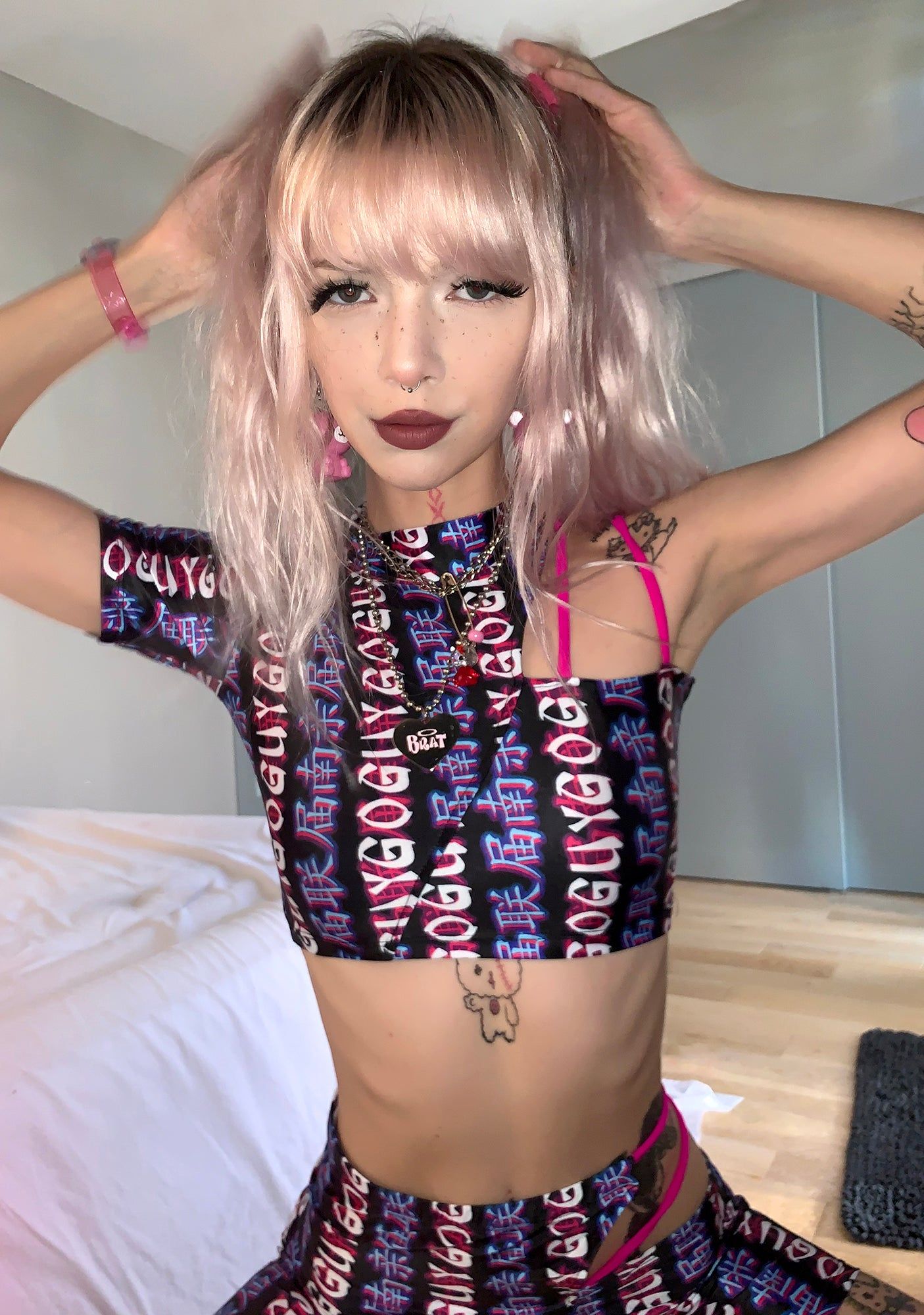 Delusion Crop Top sold by Dolls Kill product image thumbnail 2