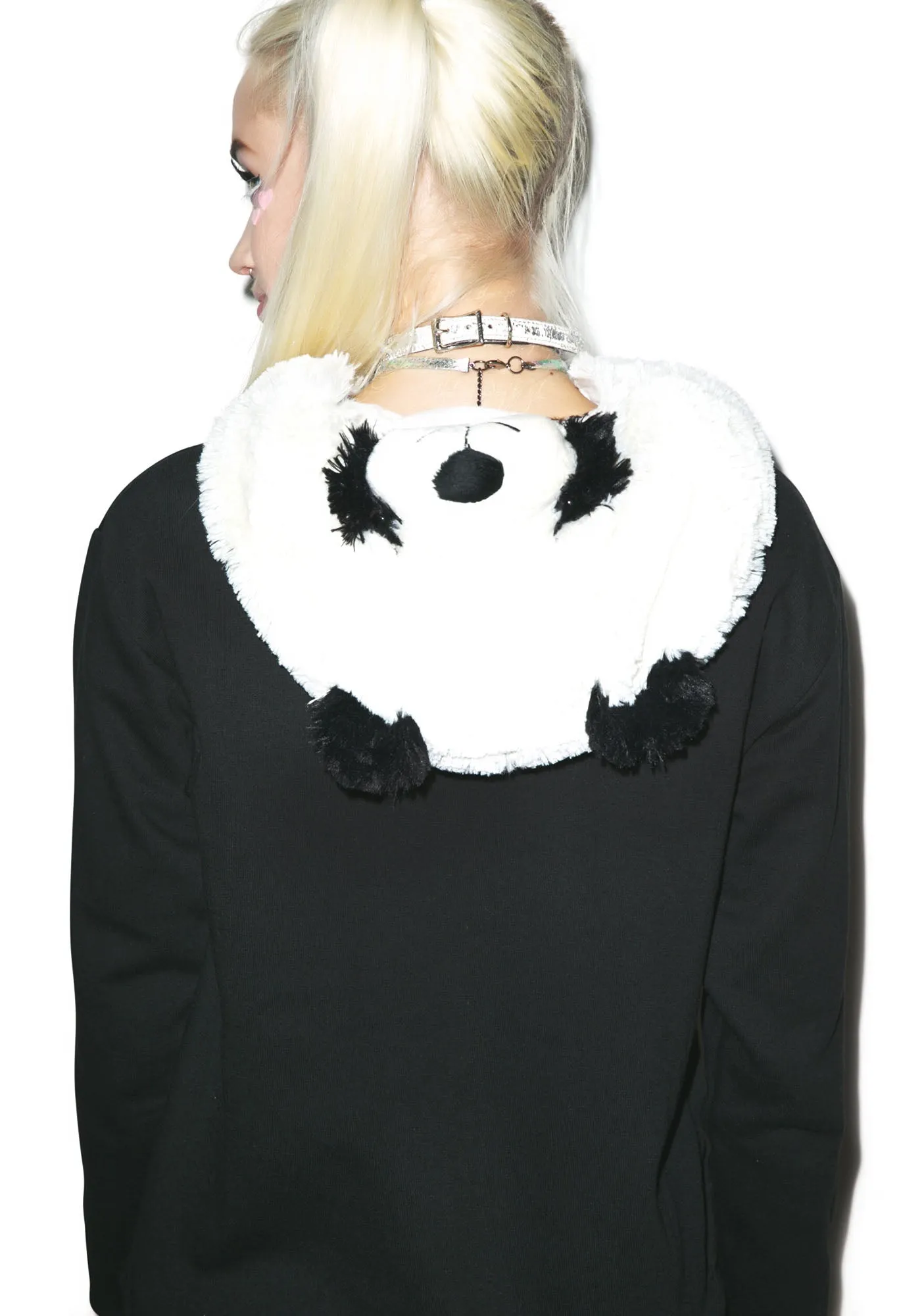 Comfy Panda Hoodie sold by Dolls Kill product image thumbnail 2