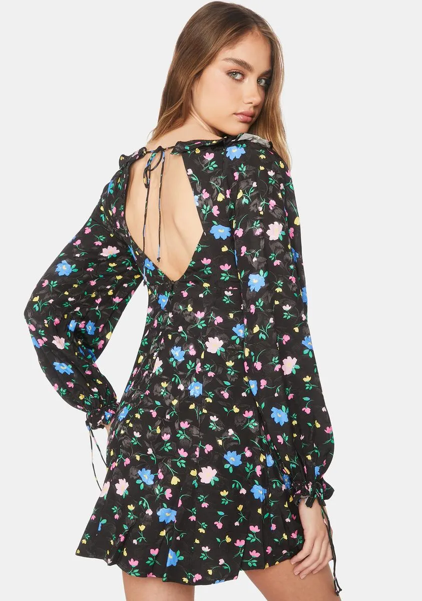 Lexy Long Sleeve Mini Dress sold by Dolls Kill product image thumbnail 4