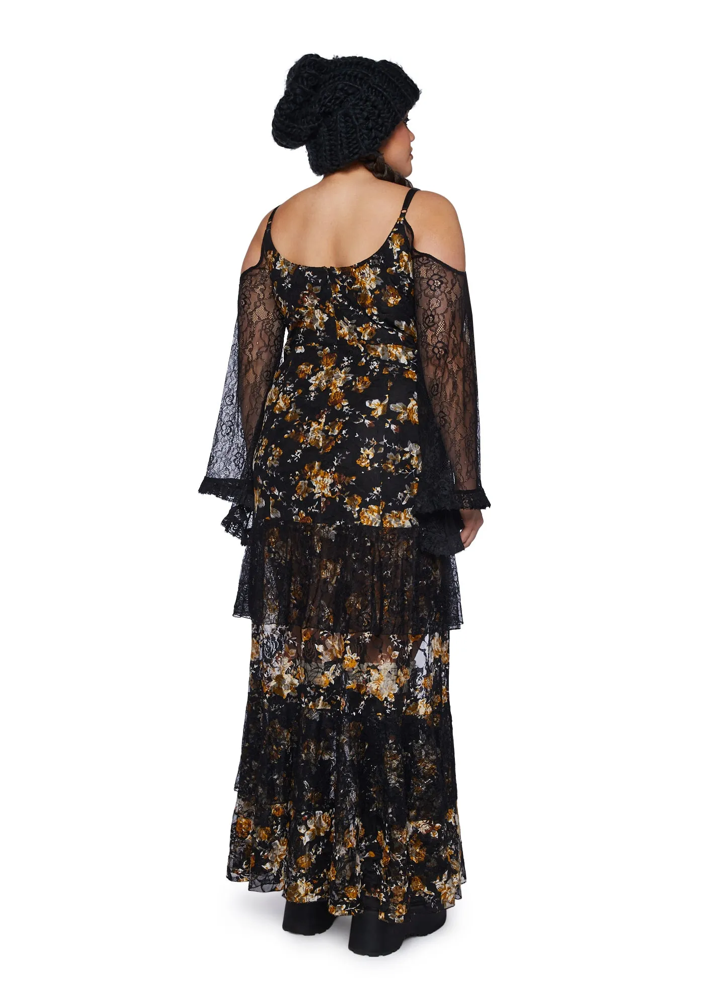 Plus Rosebud Rivera Maxi Dress sold by Dolls Kill product image thumbnail 4