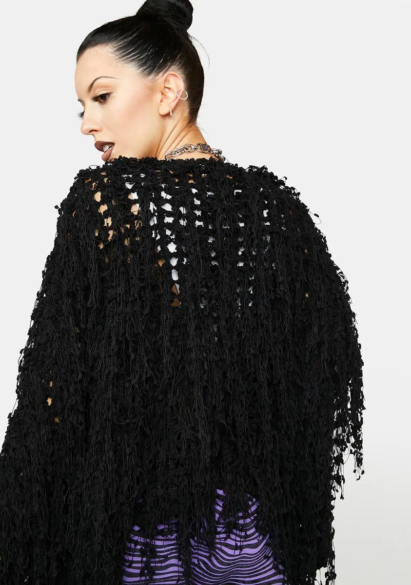 Could It Be Shaggy Cardigan sold by Dolls Kill product image thumbnail 4