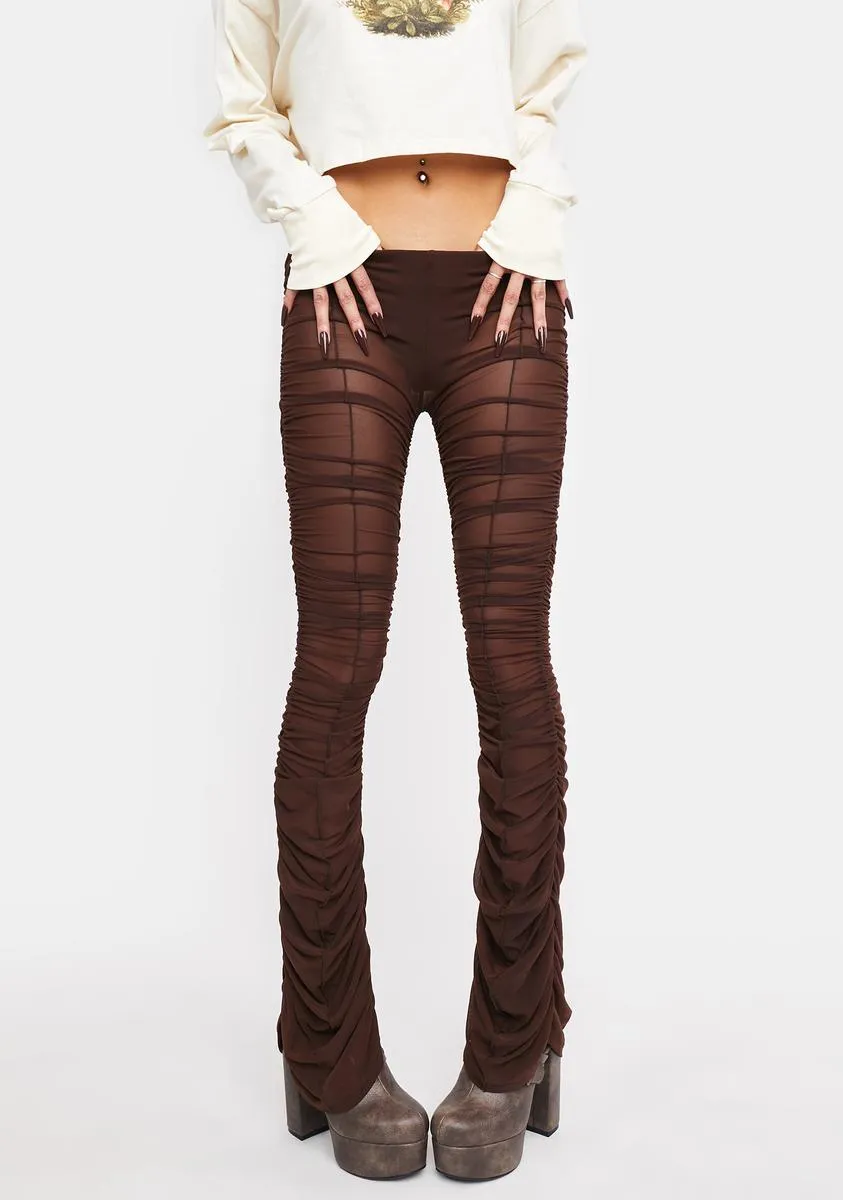 Mimicry And Magic Ruched Pants sold by Dolls Kill