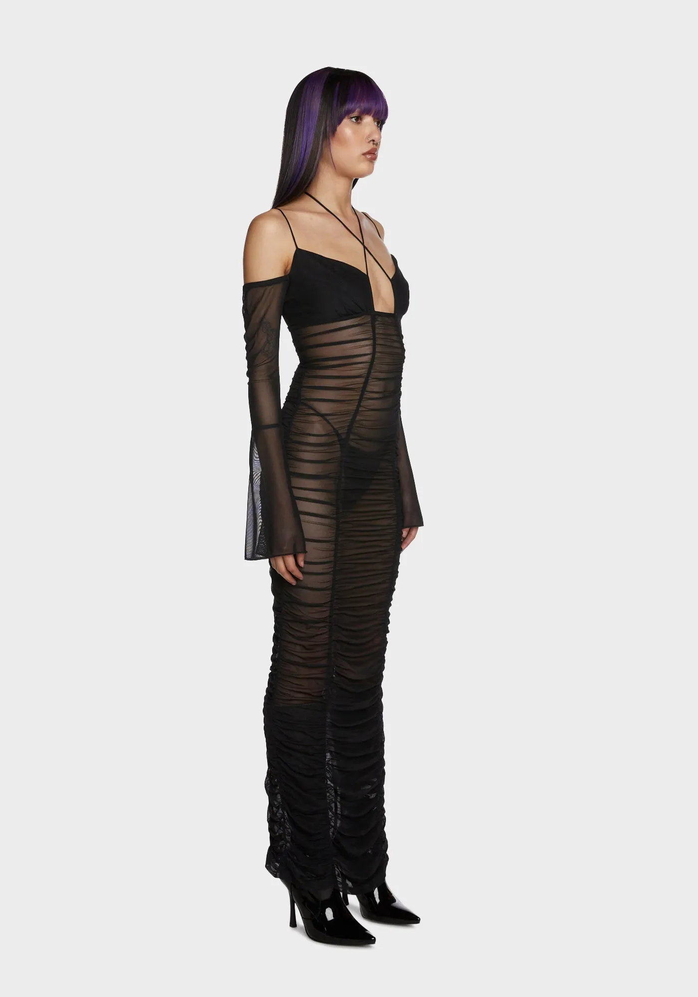 Bellatrix Maxi Dress sold by Dolls Kill product image thumbnail 3