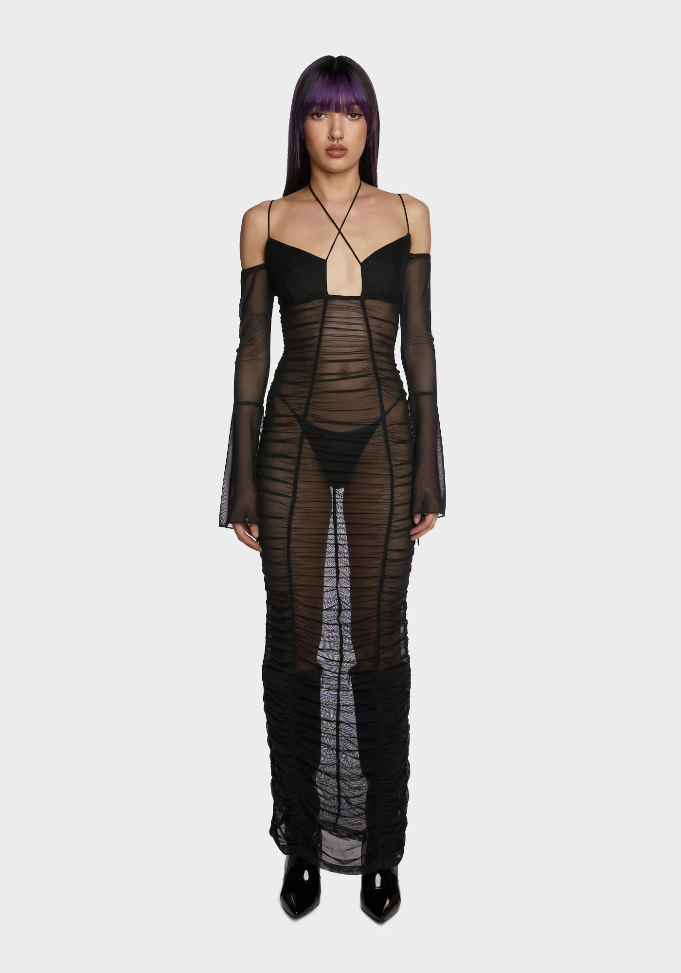 Bellatrix Maxi Dress sold by Dolls Kill