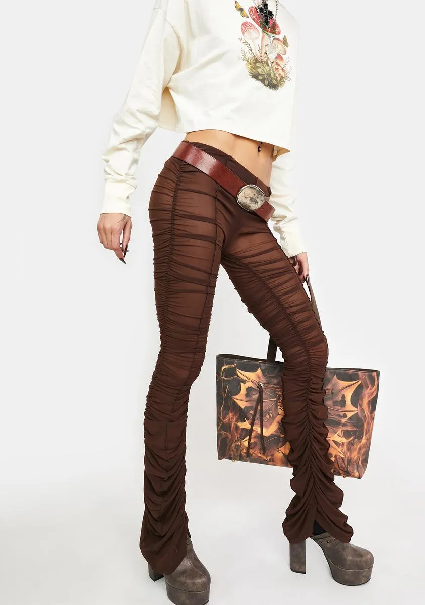 Mimicry And Magic Ruched Pants sold by Dolls Kill product image thumbnail 3