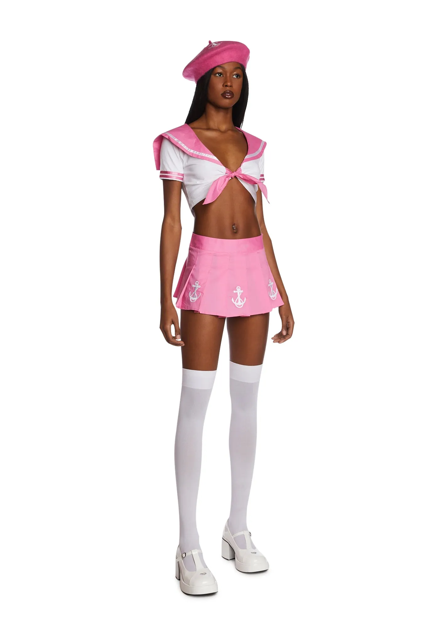 Drive The Boat Sailor Costume Set sold by Dolls Kill product image thumbnail 2