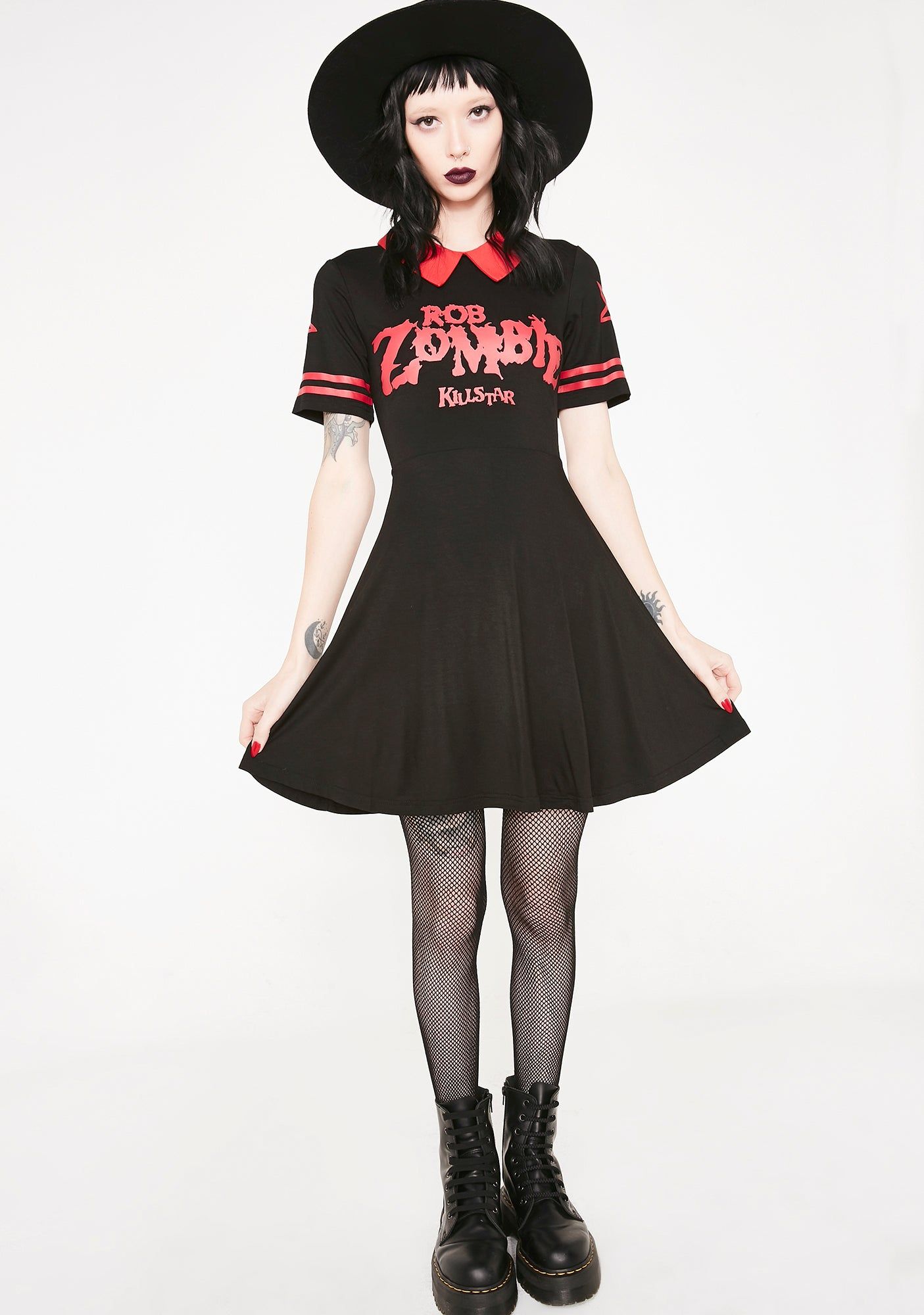 Dead City Skater Dress sold by Dolls Kill product image thumbnail 5