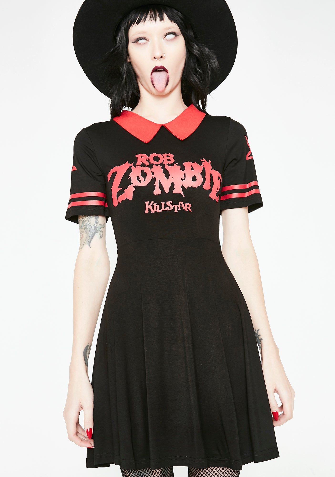 Dead City Skater Dress sold by Dolls Kill
