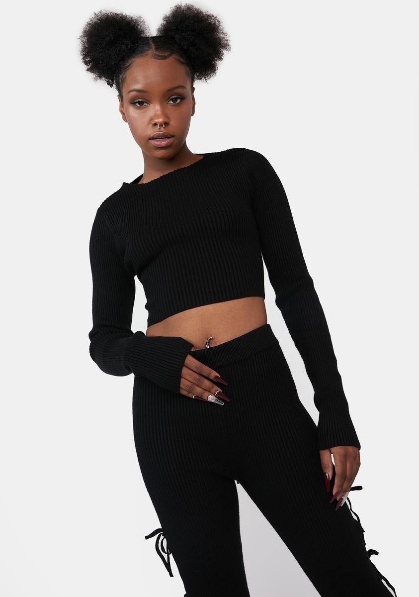 Just This Once Tie Pants Set sold by Dolls Kill product image thumbnail 2