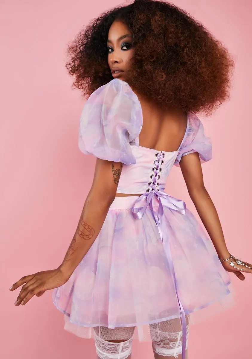 Wish Come True Mini Skirt sold by Dolls Kill product image thumbnail 4