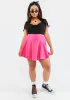 Plus Candy Former Love Skater Skirt sold by Dolls Kill