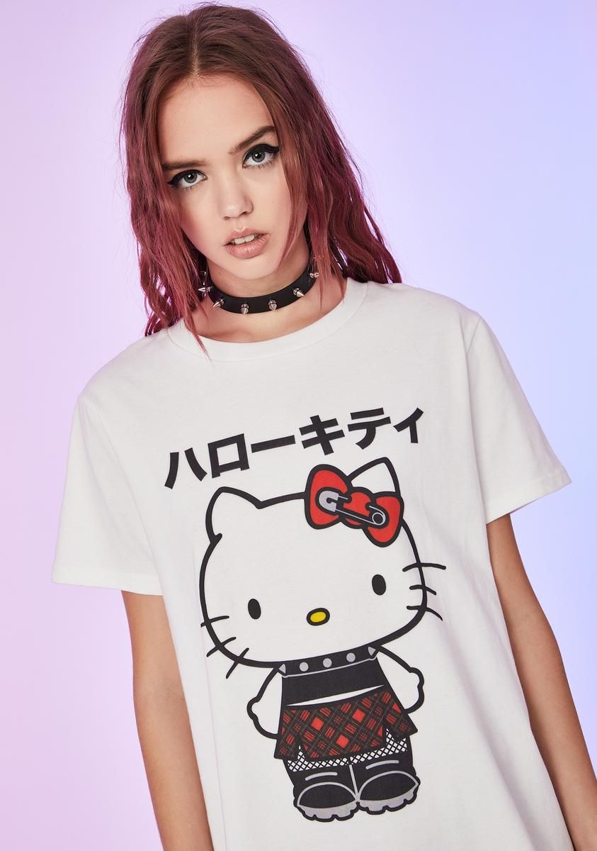 Rebel Grl Oversized Tee sold by Dolls Kill