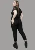 Plus Toxic For Life Shredded Leggings sold by Dolls Kill