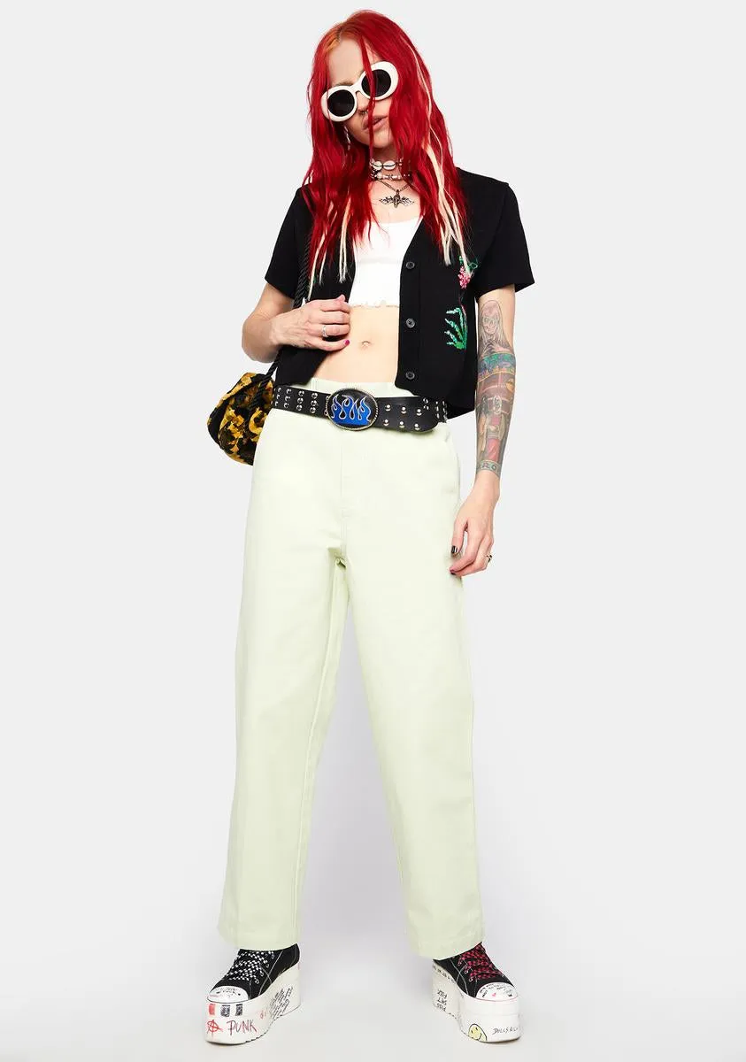 Poppy Cropped Cardigan sold by Dolls Kill product image thumbnail 3