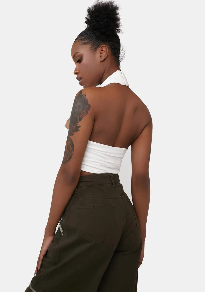 Winter Fly South Wrap Crop Top sold by Dolls Kill product image thumbnail 4