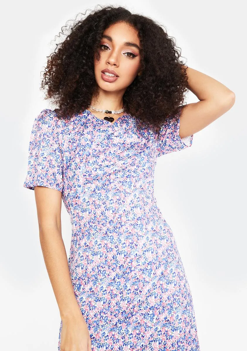 Magic Floral Harmony Midi Dress sold by Dolls Kill product image thumbnail 2