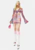 Sassy Cat Mesh Skirt Set sold by Dolls Kill