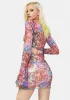 Sassy Cat Mesh Skirt Set sold by Dolls Kill