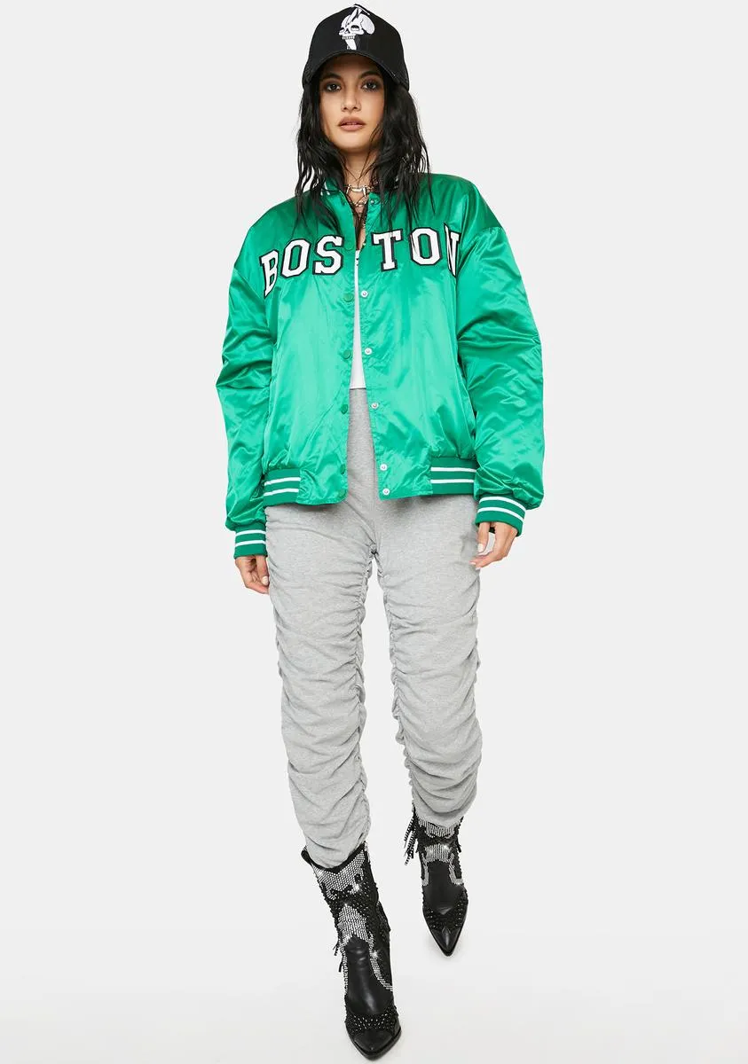 Moon Mellowed Out Ruched Sweatpants sold by Dolls Kill product image thumbnail 3