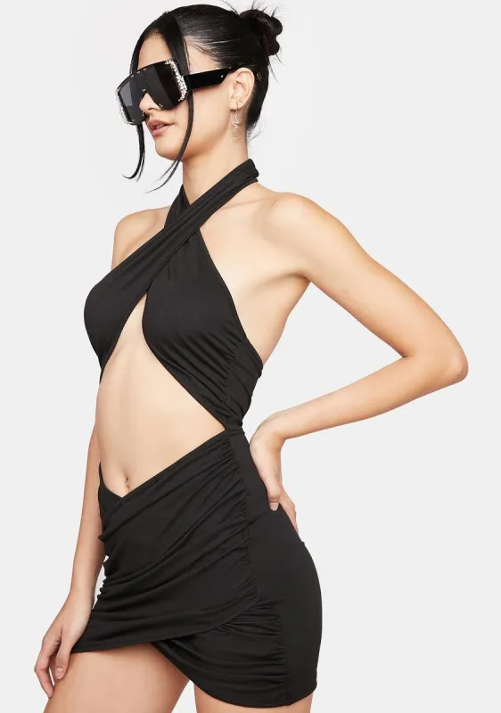 I Am The Party Halter Dress sold by Dolls Kill