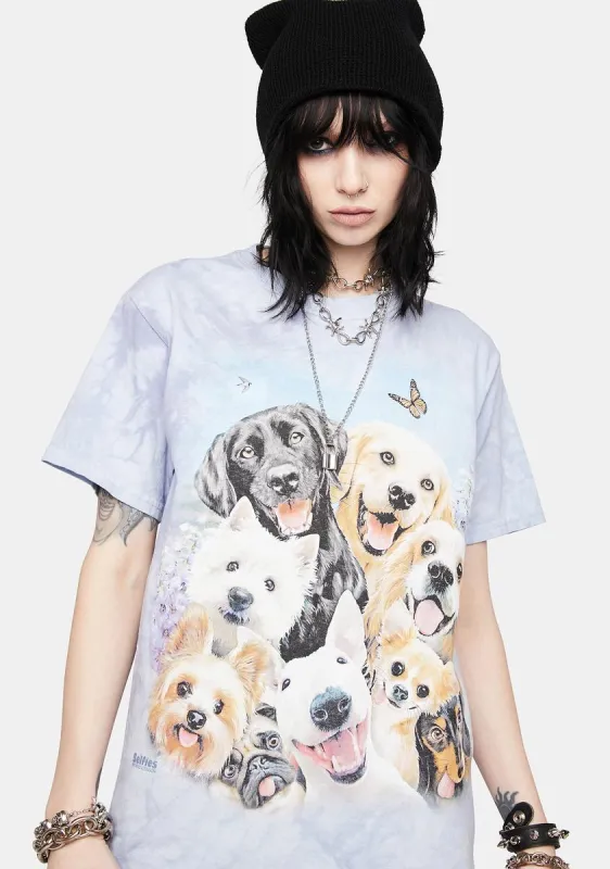 Dog Selfie Graphic Tee sold by Dolls Kill