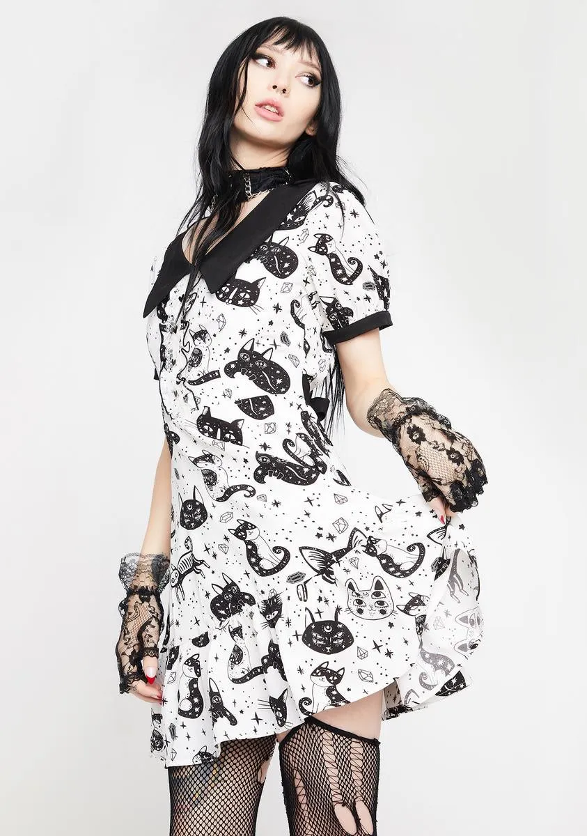 Magic Sweet Cool Printed Dress sold by Dolls Kill product image thumbnail 2