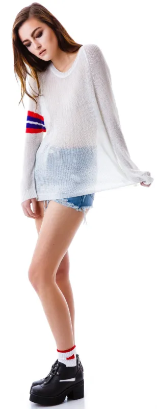 Varsity Blues Sweater sold by Dolls Kill