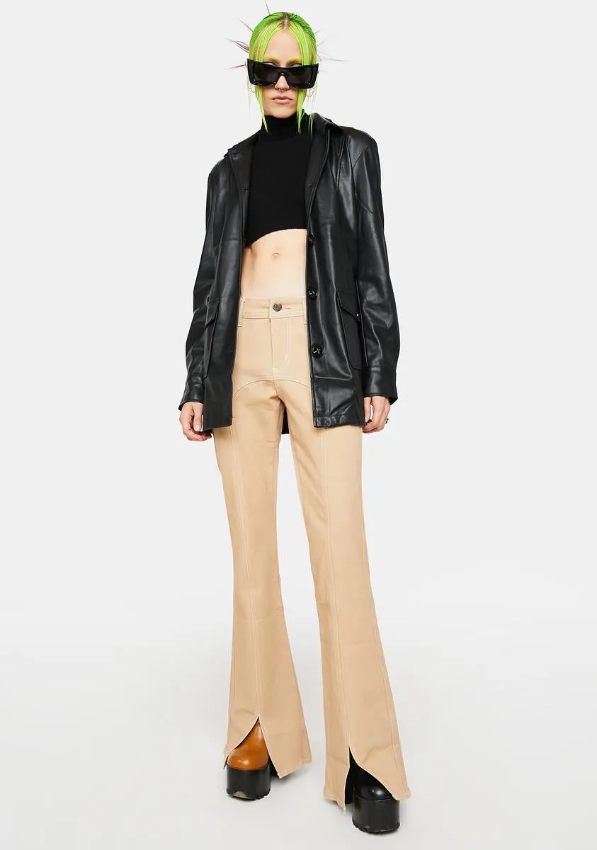 Cindy Vegan Leather Jacket sold by Dolls Kill product image thumbnail 3